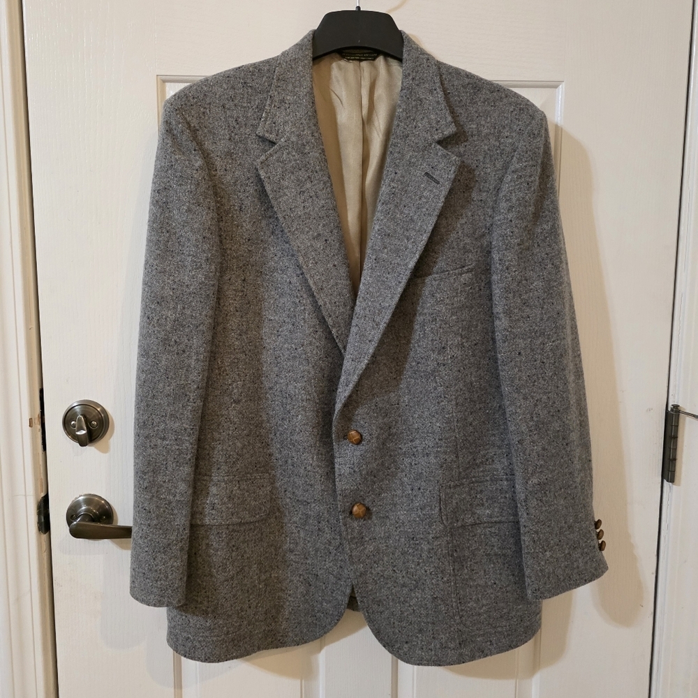 Johnny Carson Classic Gray Men's Blazer